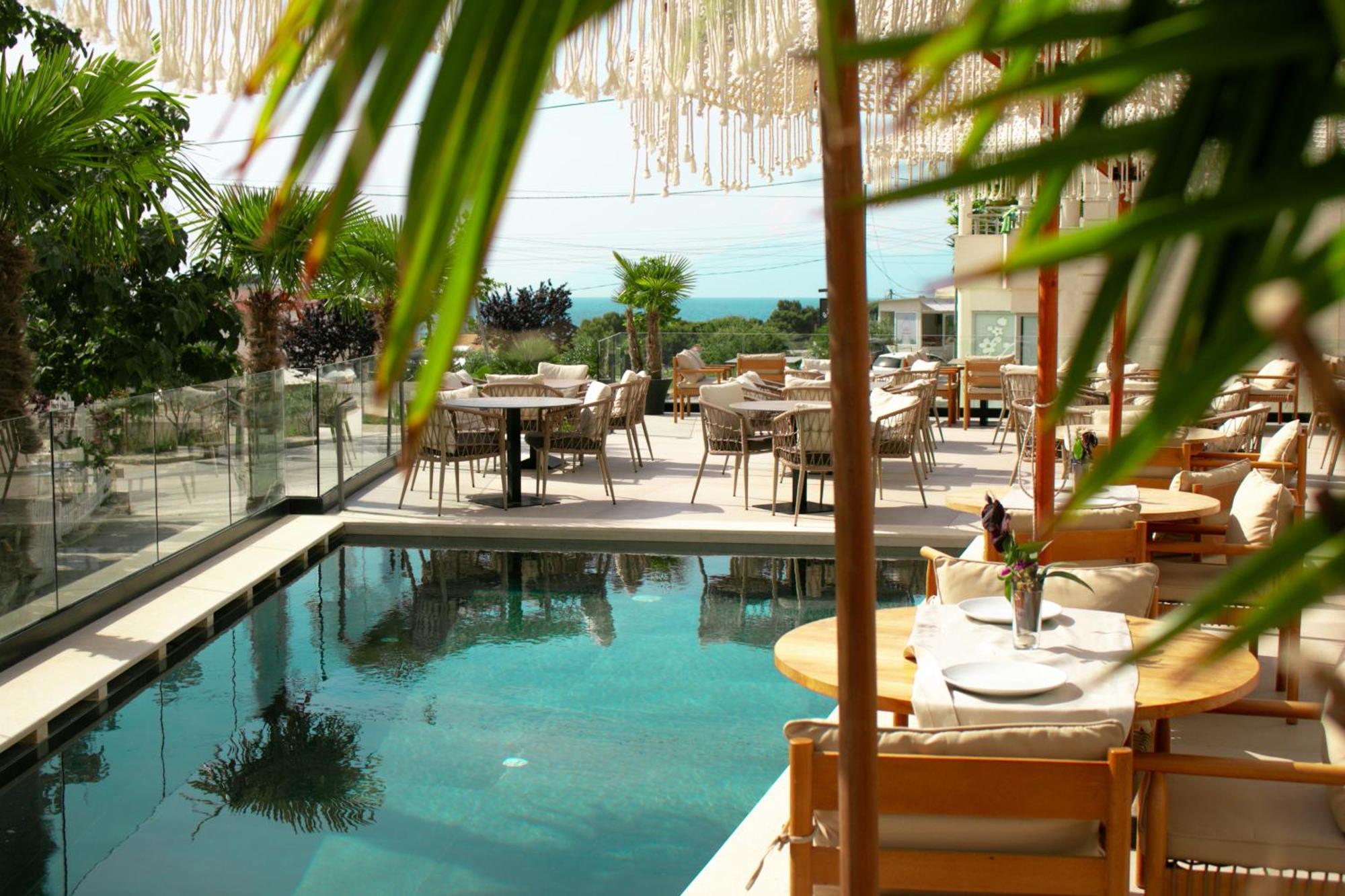 La Luna Hotel Ksamil Esterno foto